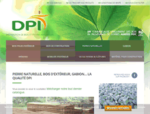 Tablet Screenshot of dpi-france.com